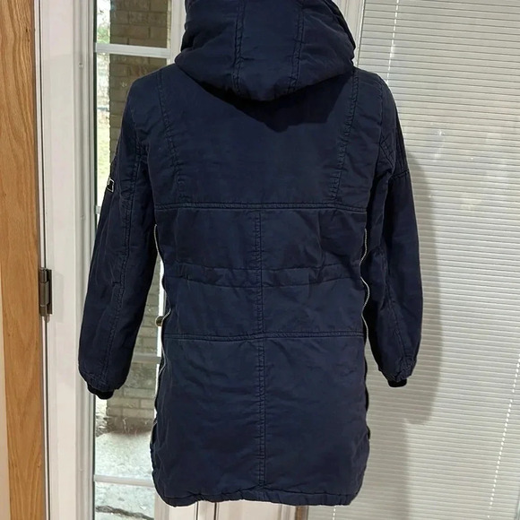 very warm cotton jacket with a hood - Picture 6 of 11